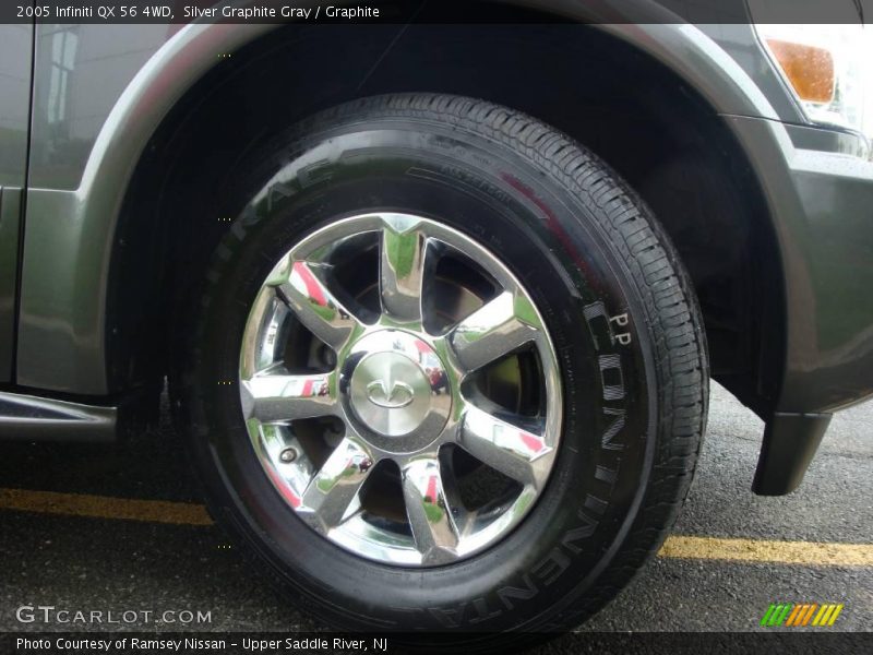 Silver Graphite Gray / Graphite 2005 Infiniti QX 56 4WD