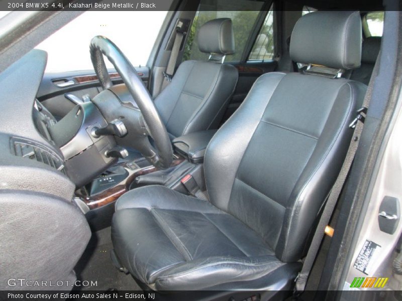 Kalahari Beige Metallic / Black 2004 BMW X5 4.4i