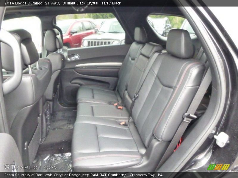 Brilliant Black Crystal Pearl / Black 2014 Dodge Durango R/T AWD