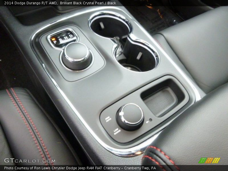 Brilliant Black Crystal Pearl / Black 2014 Dodge Durango R/T AWD