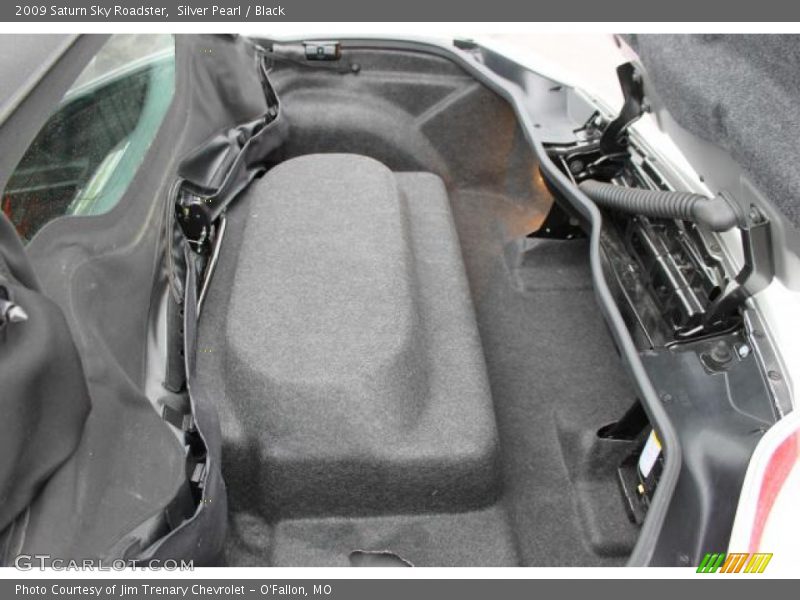 Silver Pearl / Black 2009 Saturn Sky Roadster