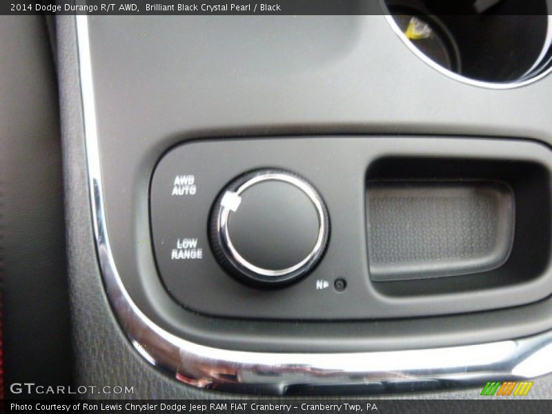 Brilliant Black Crystal Pearl / Black 2014 Dodge Durango R/T AWD