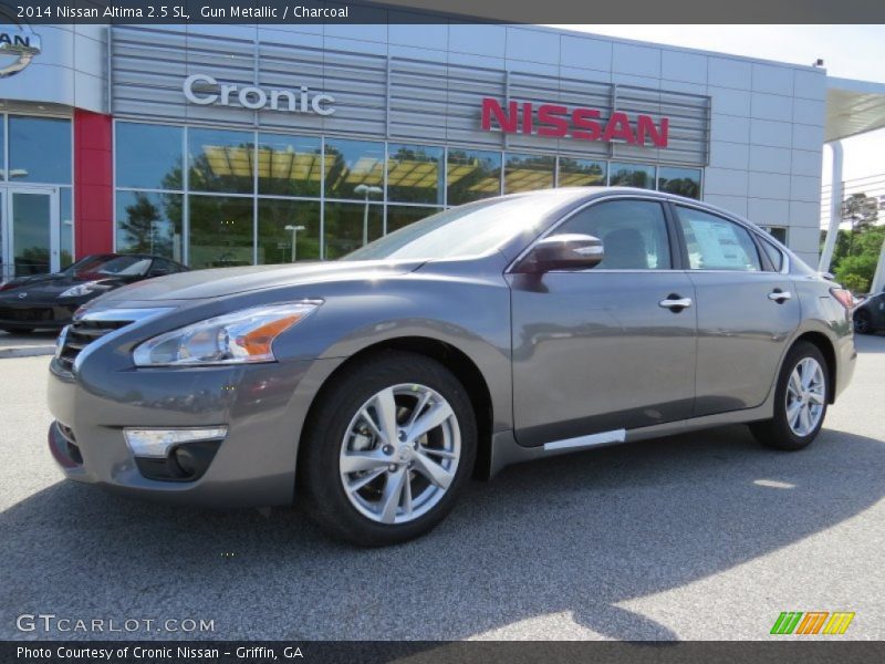 Gun Metallic / Charcoal 2014 Nissan Altima 2.5 SL