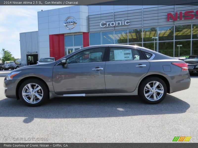 Gun Metallic / Charcoal 2014 Nissan Altima 2.5 SL