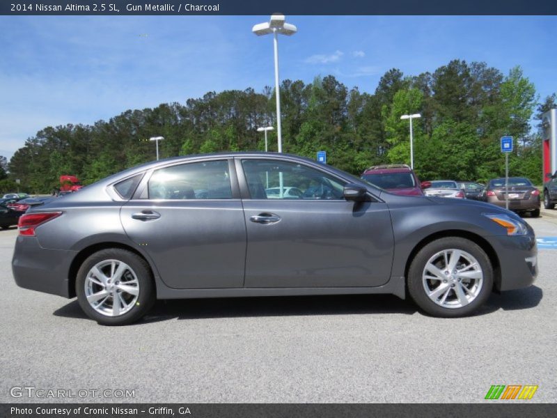 Gun Metallic / Charcoal 2014 Nissan Altima 2.5 SL