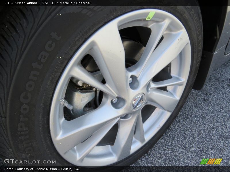 Gun Metallic / Charcoal 2014 Nissan Altima 2.5 SL