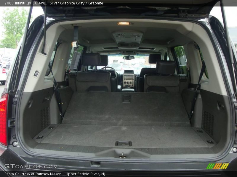 Silver Graphite Gray / Graphite 2005 Infiniti QX 56 4WD