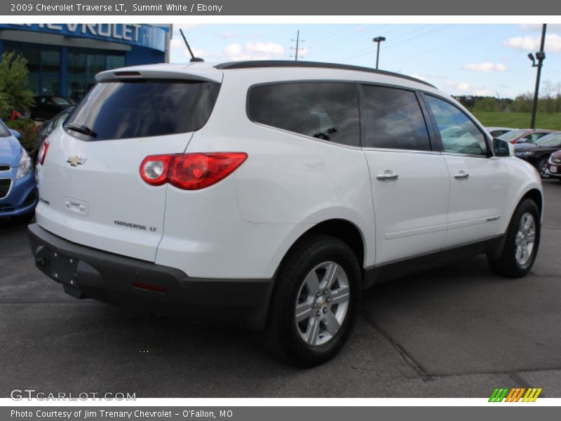 Summit White / Ebony 2009 Chevrolet Traverse LT