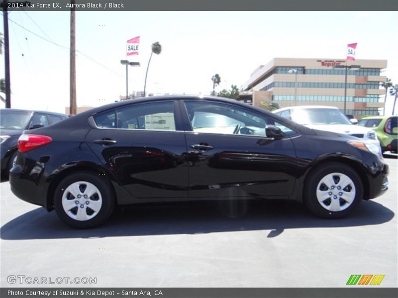 Aurora Black / Black 2014 Kia Forte LX