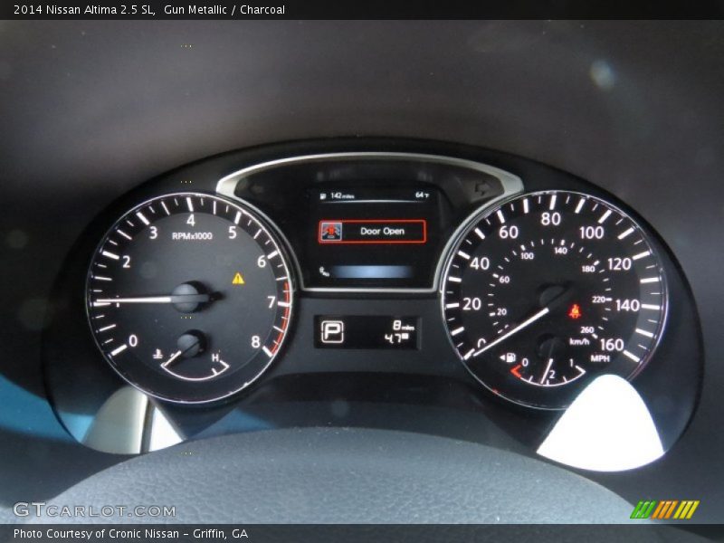 Gun Metallic / Charcoal 2014 Nissan Altima 2.5 SL