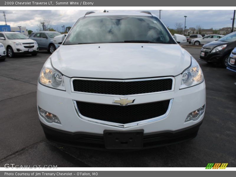 Summit White / Ebony 2009 Chevrolet Traverse LT