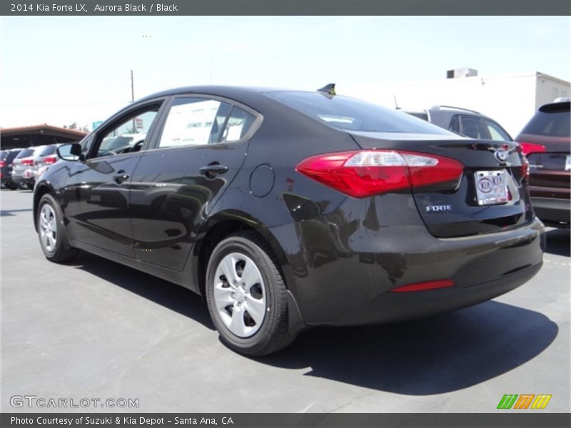 Aurora Black / Black 2014 Kia Forte LX