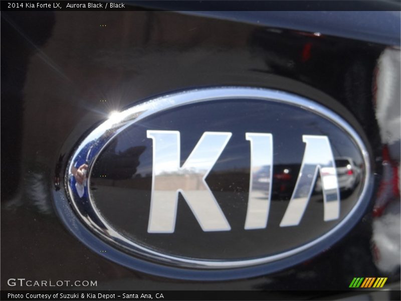 Aurora Black / Black 2014 Kia Forte LX