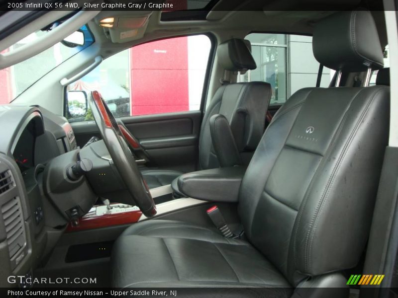 Silver Graphite Gray / Graphite 2005 Infiniti QX 56 4WD