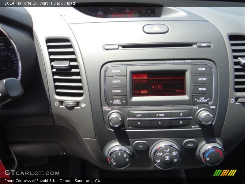 Aurora Black / Black 2014 Kia Forte LX