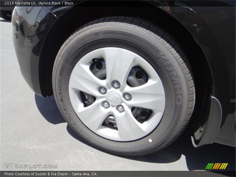 Aurora Black / Black 2014 Kia Forte LX