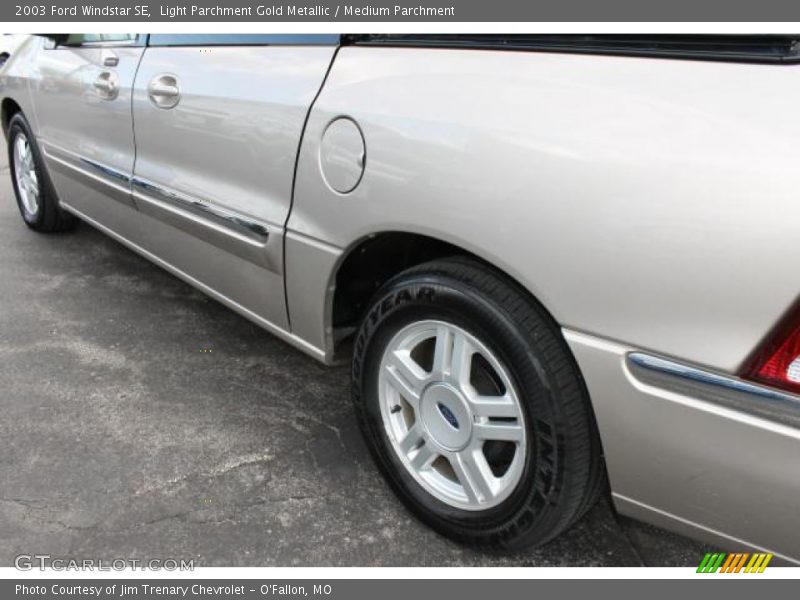 Light Parchment Gold Metallic / Medium Parchment 2003 Ford Windstar SE