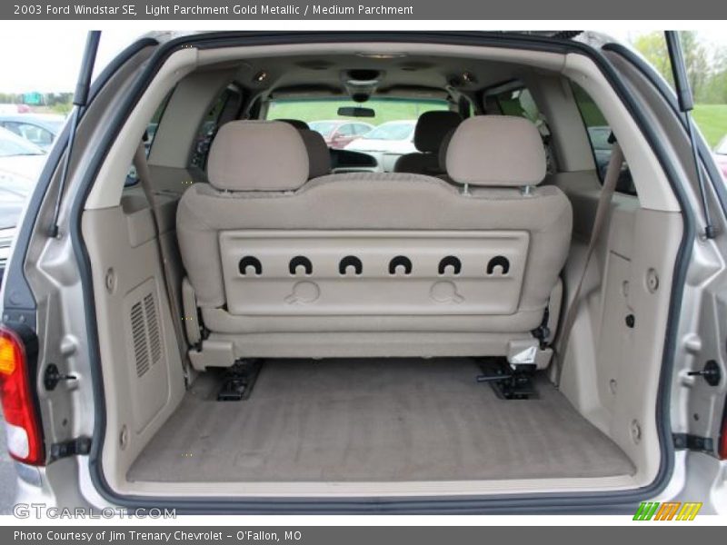 Light Parchment Gold Metallic / Medium Parchment 2003 Ford Windstar SE