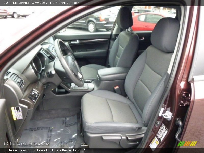 Dark Cherry / Black 2013 Kia Sorento LX V6 AWD