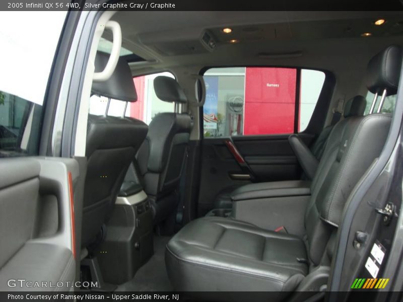 Silver Graphite Gray / Graphite 2005 Infiniti QX 56 4WD