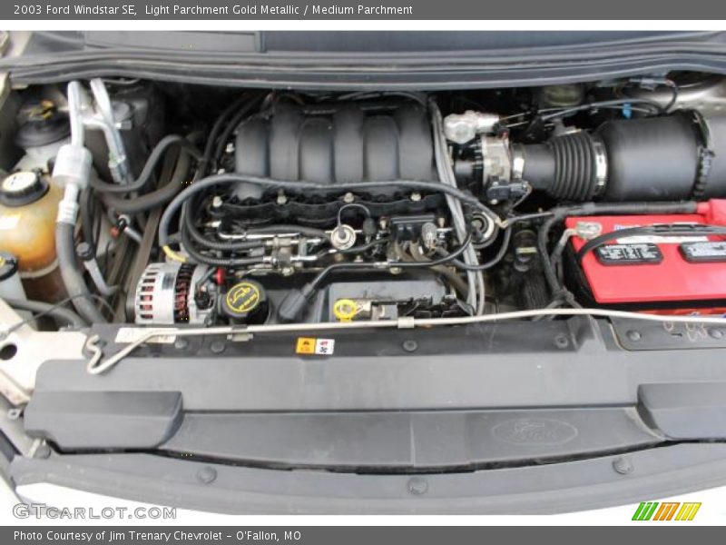 Light Parchment Gold Metallic / Medium Parchment 2003 Ford Windstar SE