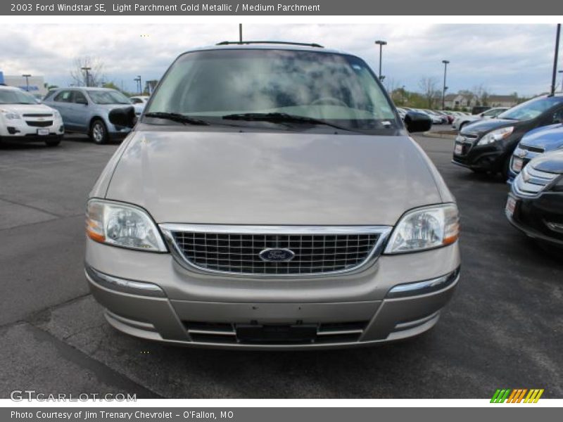 Light Parchment Gold Metallic / Medium Parchment 2003 Ford Windstar SE