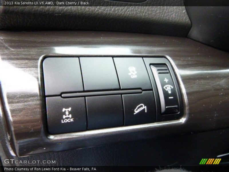 Dark Cherry / Black 2013 Kia Sorento LX V6 AWD