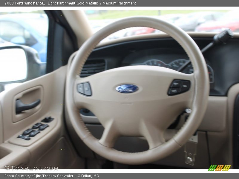 Light Parchment Gold Metallic / Medium Parchment 2003 Ford Windstar SE