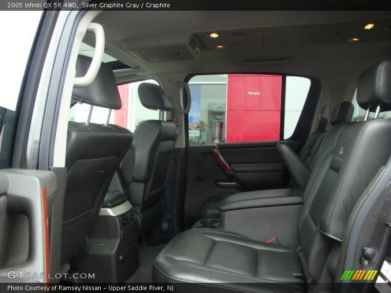 Silver Graphite Gray / Graphite 2005 Infiniti QX 56 4WD