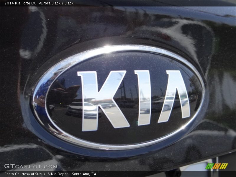 Aurora Black / Black 2014 Kia Forte LX