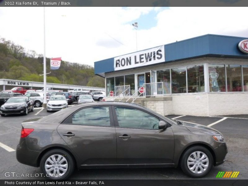 Titanium / Black 2012 Kia Forte EX