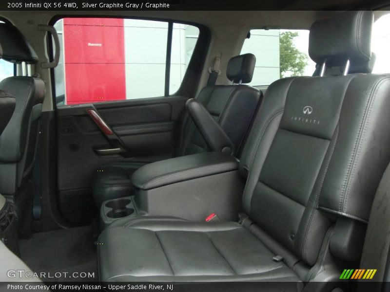 Silver Graphite Gray / Graphite 2005 Infiniti QX 56 4WD