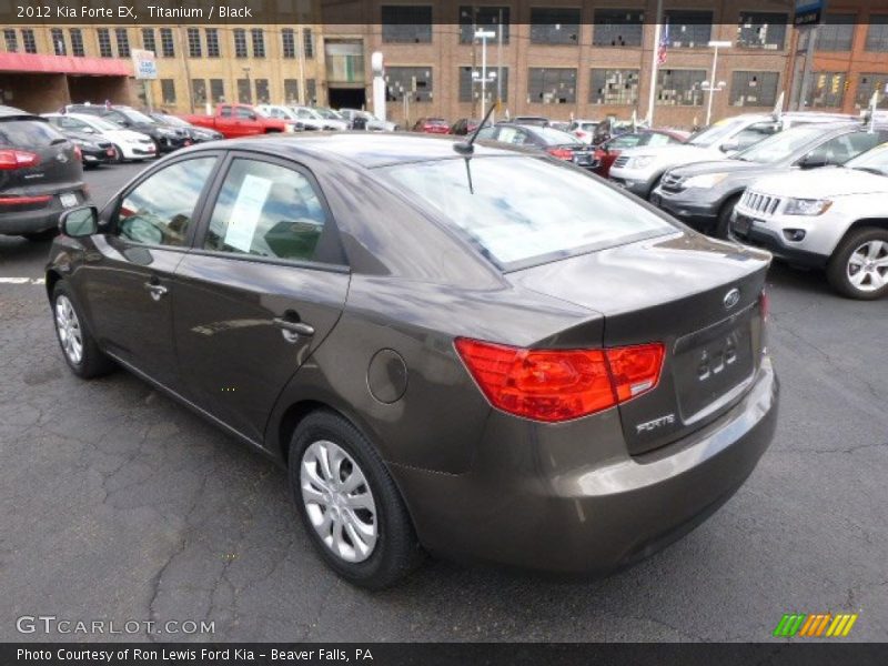 Titanium / Black 2012 Kia Forte EX