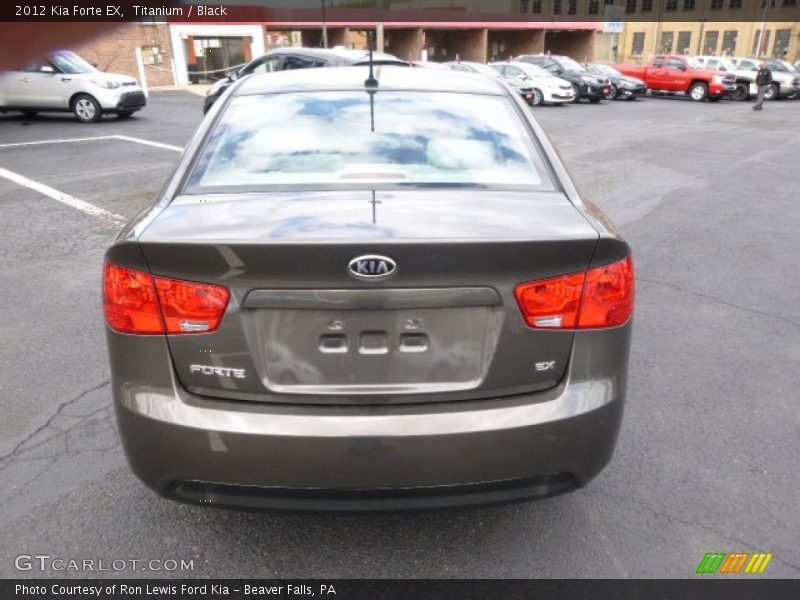 Titanium / Black 2012 Kia Forte EX