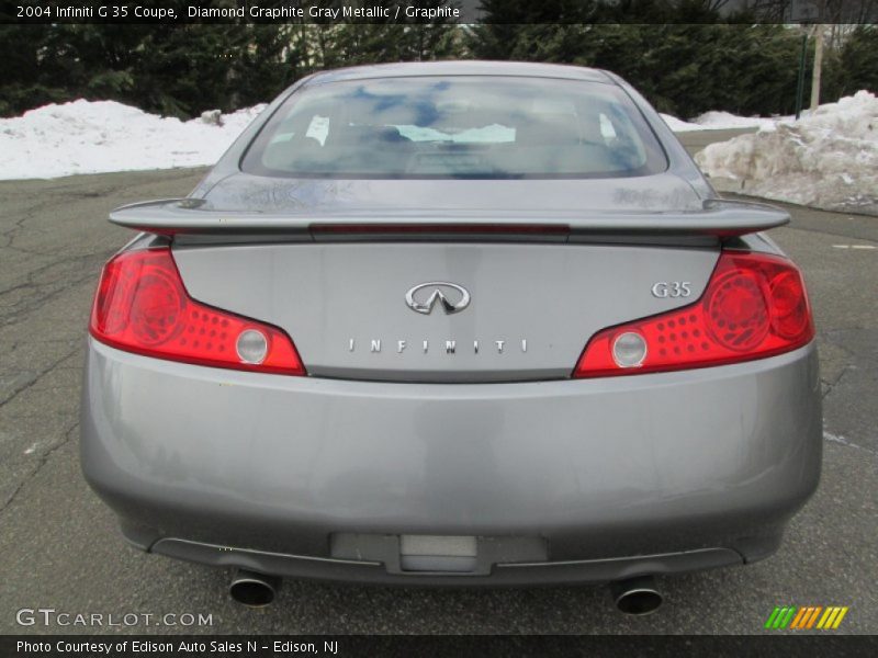 Diamond Graphite Gray Metallic / Graphite 2004 Infiniti G 35 Coupe