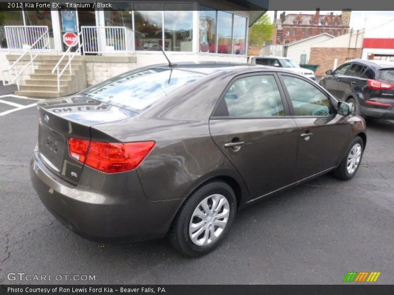 Titanium / Black 2012 Kia Forte EX