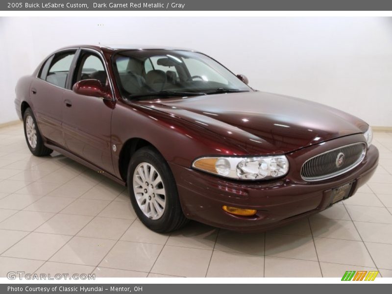 Dark Garnet Red Metallic / Gray 2005 Buick LeSabre Custom