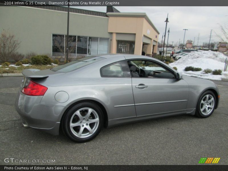 Diamond Graphite Gray Metallic / Graphite 2004 Infiniti G 35 Coupe