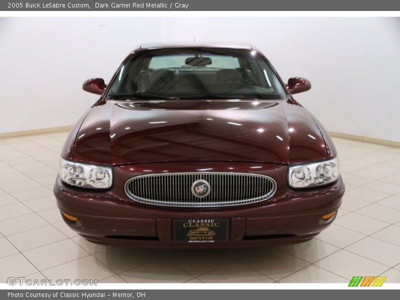 Dark Garnet Red Metallic / Gray 2005 Buick LeSabre Custom