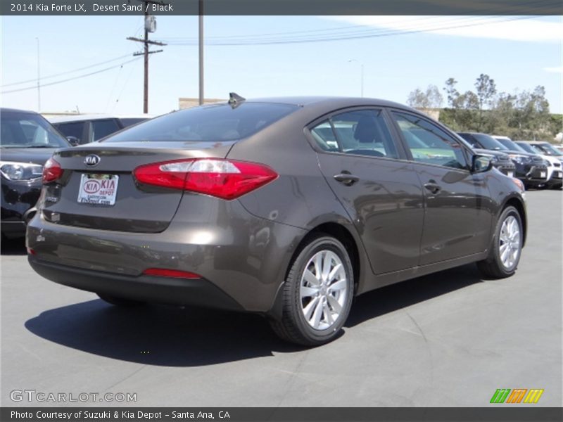 Desert Sand / Black 2014 Kia Forte LX