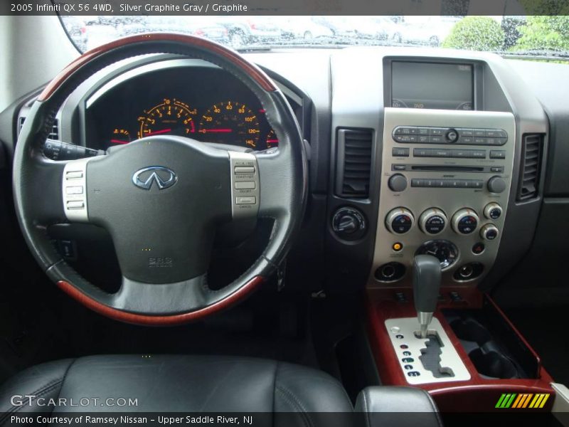 Silver Graphite Gray / Graphite 2005 Infiniti QX 56 4WD