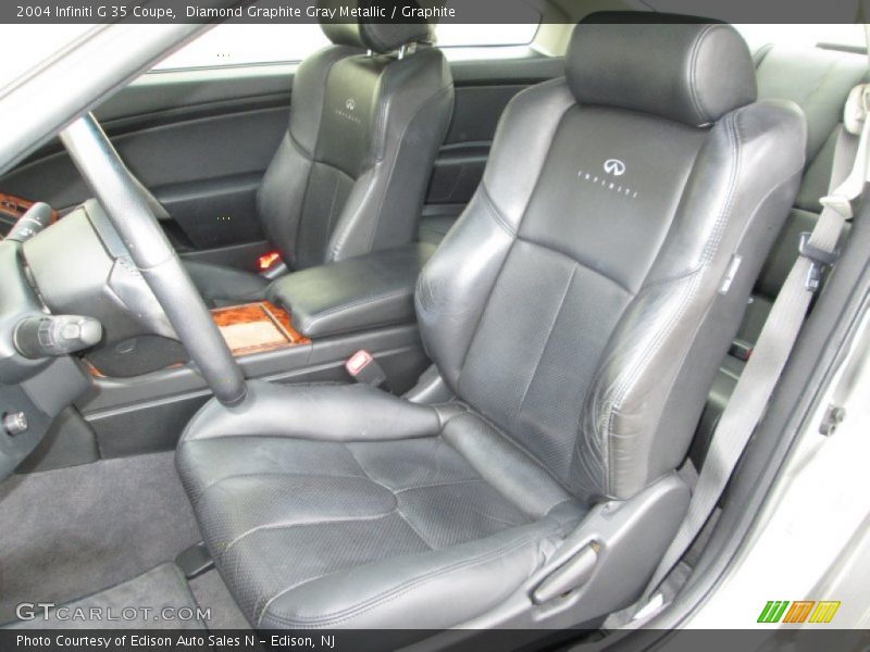 Diamond Graphite Gray Metallic / Graphite 2004 Infiniti G 35 Coupe