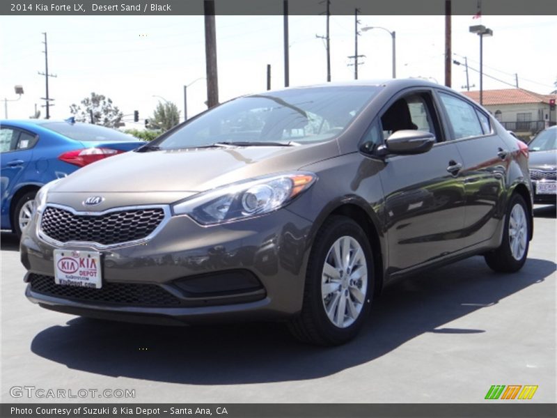 Desert Sand / Black 2014 Kia Forte LX