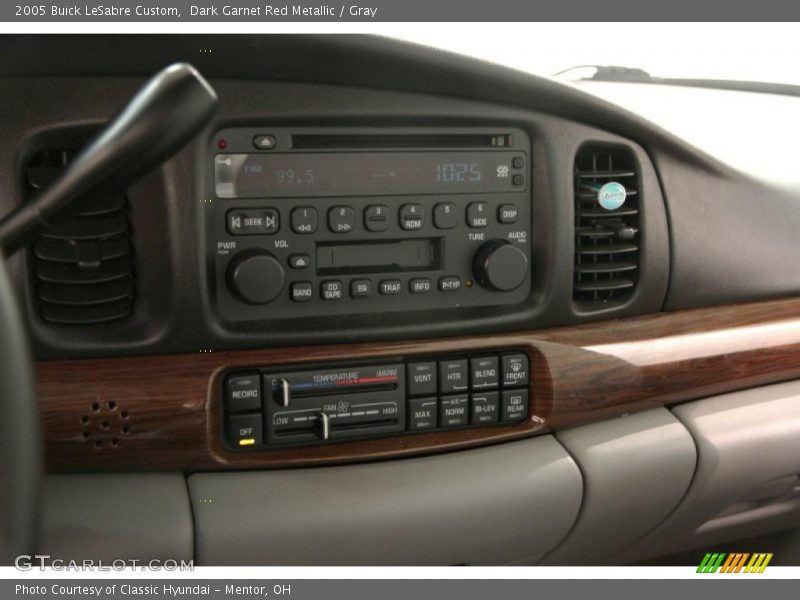 Dark Garnet Red Metallic / Gray 2005 Buick LeSabre Custom