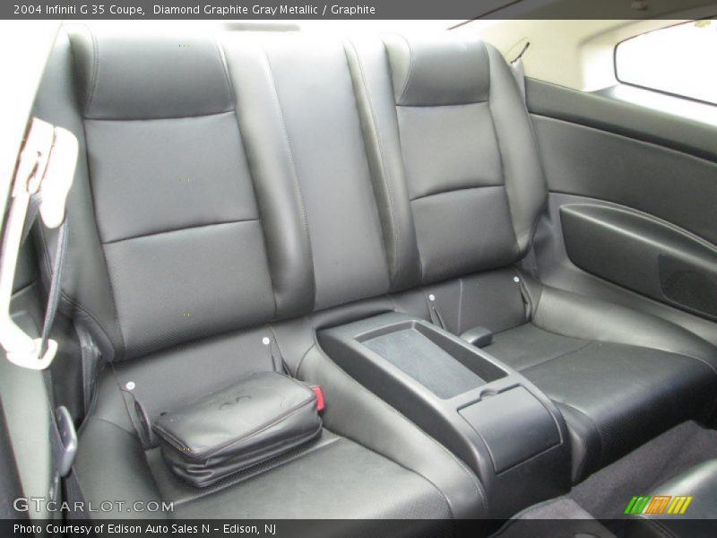 Diamond Graphite Gray Metallic / Graphite 2004 Infiniti G 35 Coupe