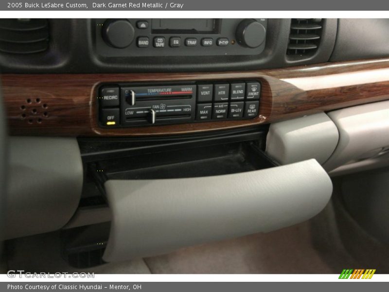 Dark Garnet Red Metallic / Gray 2005 Buick LeSabre Custom