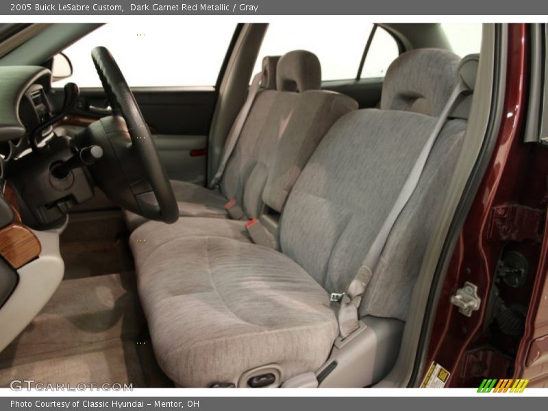 Dark Garnet Red Metallic / Gray 2005 Buick LeSabre Custom
