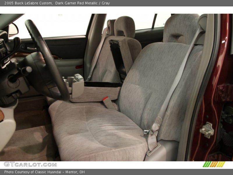 Dark Garnet Red Metallic / Gray 2005 Buick LeSabre Custom