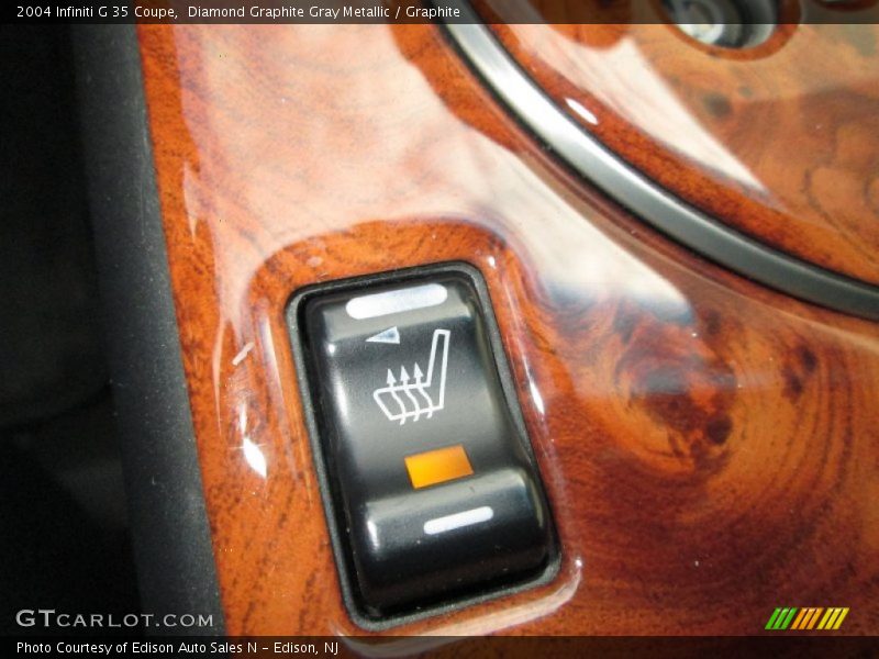 Diamond Graphite Gray Metallic / Graphite 2004 Infiniti G 35 Coupe