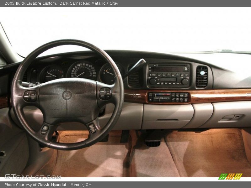 Dark Garnet Red Metallic / Gray 2005 Buick LeSabre Custom